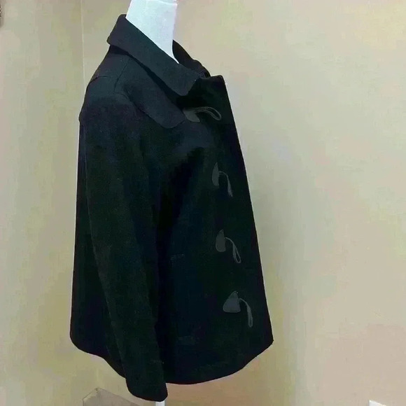 GAP Wool Coat with Zipper and Button Closure - Picture 6 of 10